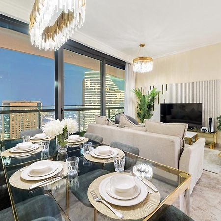 First Class 2Br With Full Dubai Skyline & Sea View ภายนอก รูปภาพ