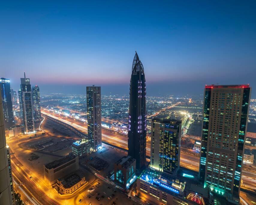 First Class 2Br With Full Dubai Skyline & Sea View ภายนอก รูปภาพ