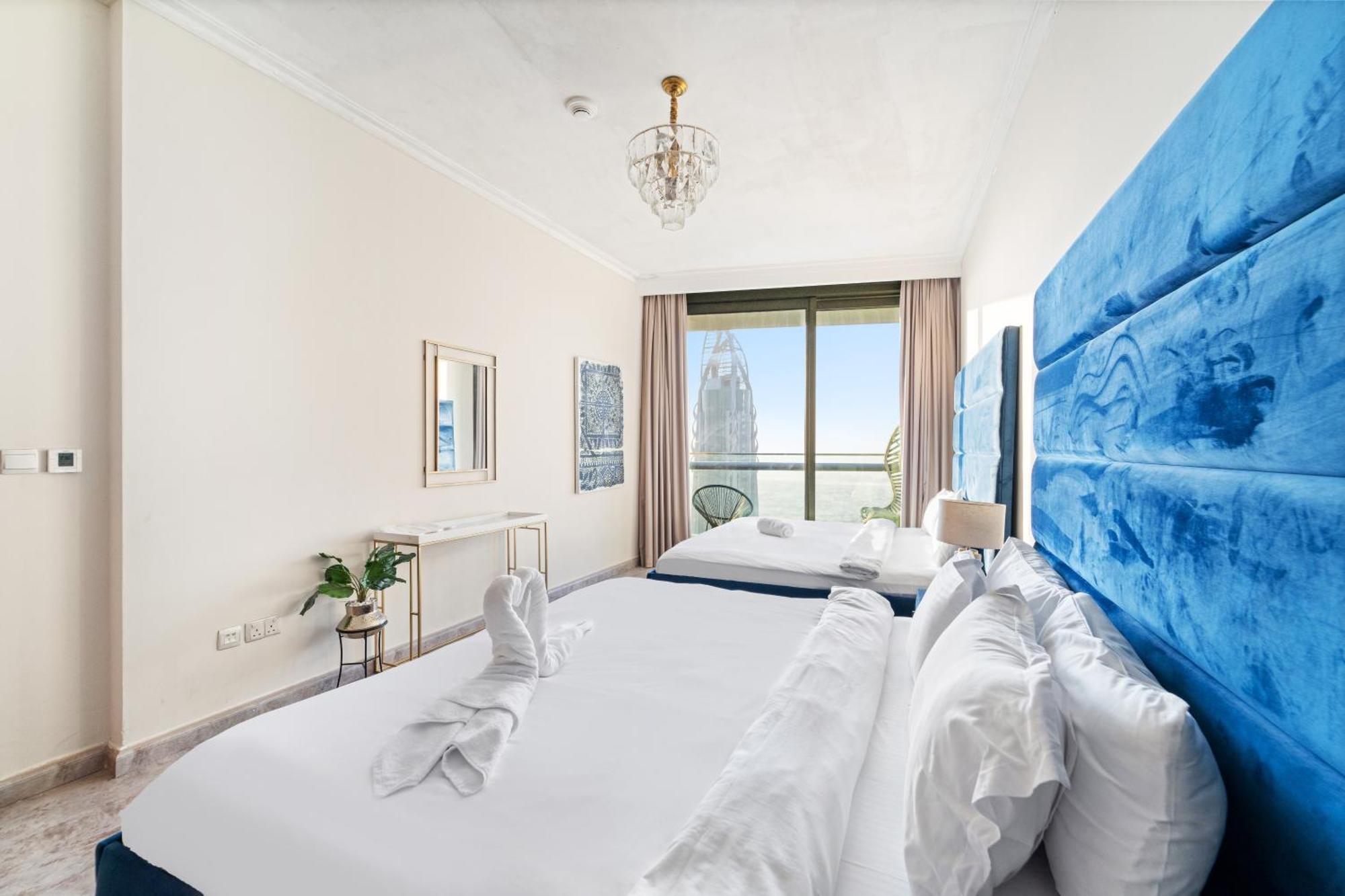 First Class 2Br With Full Dubai Skyline & Sea View ภายนอก รูปภาพ