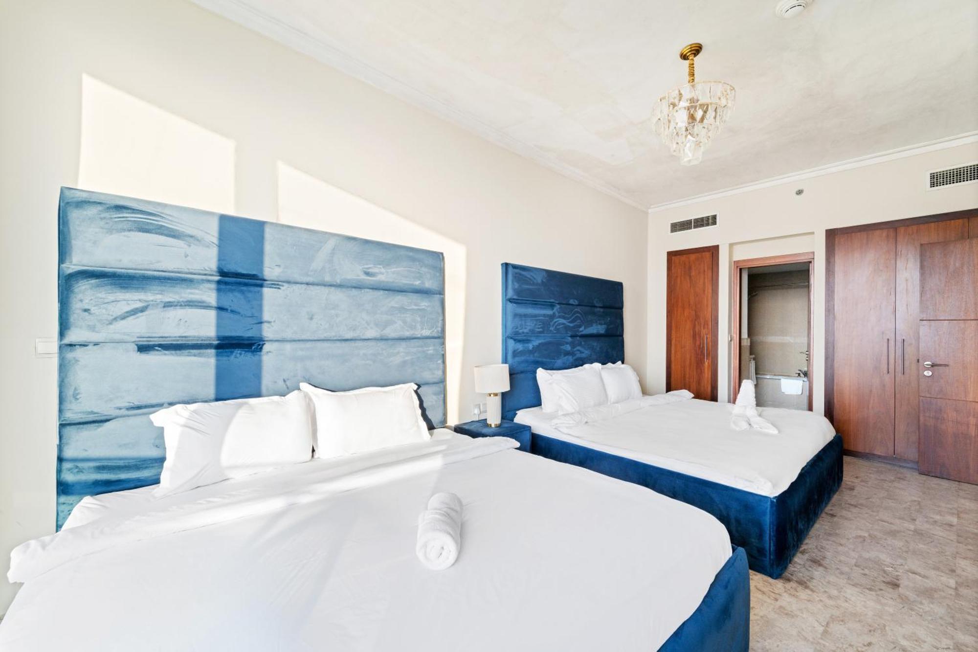 First Class 2Br With Full Dubai Skyline & Sea View ภายนอก รูปภาพ