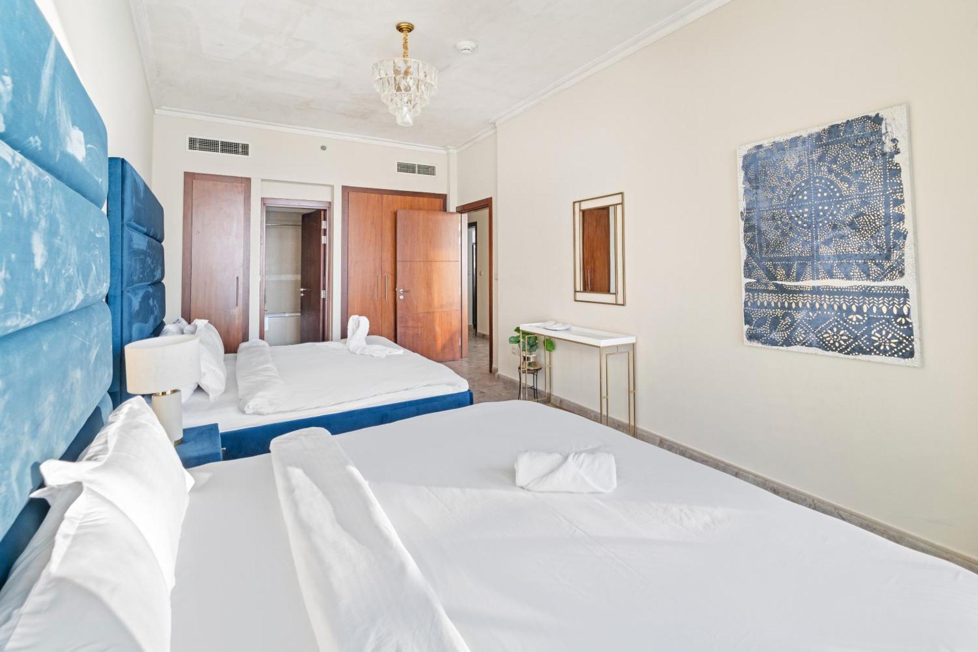 First Class 2Br With Full Dubai Skyline & Sea View ภายนอก รูปภาพ